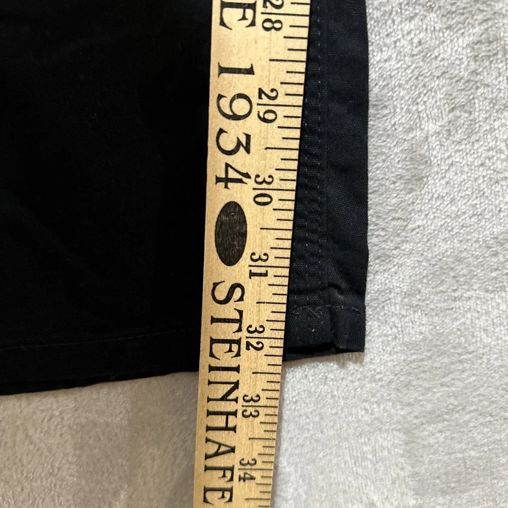 Carhartt Pants Mens 38x32 Loose Straight Washed Duck Dungaree Black Original Fit
